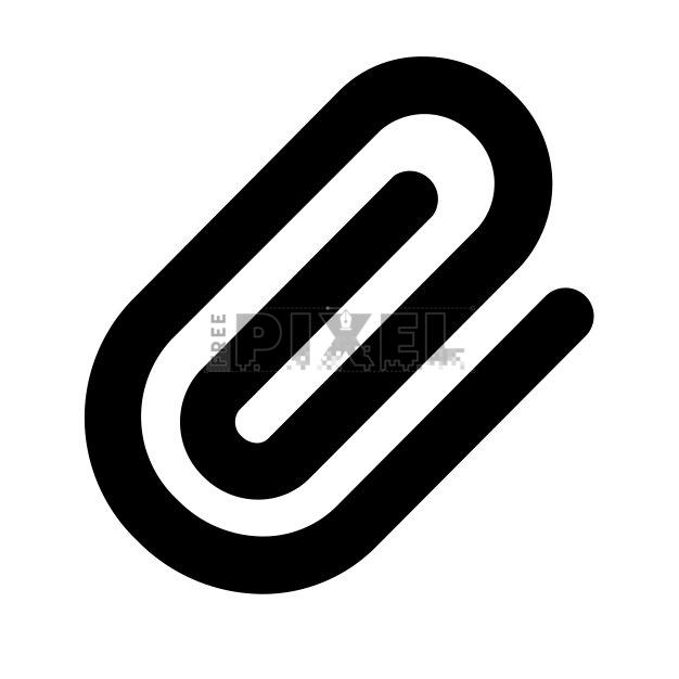 Free - Paperclip Icon | FreePixel.com