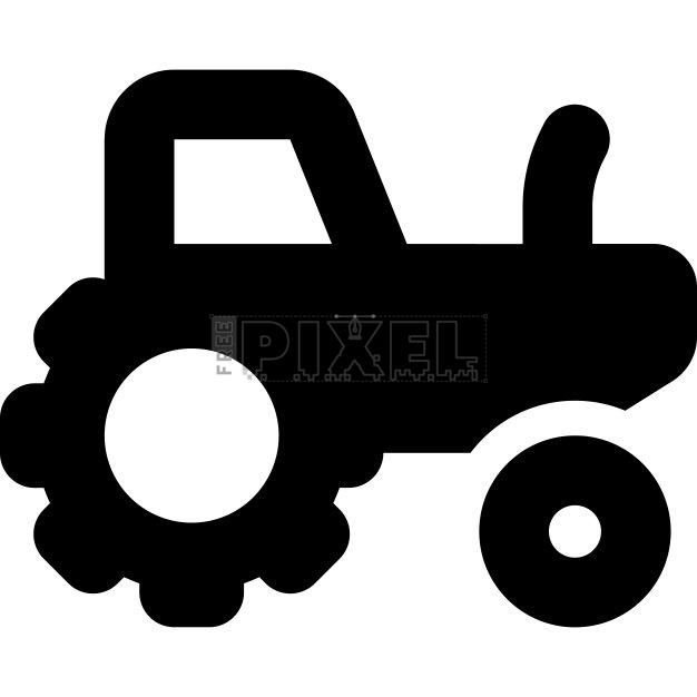 Free - Tractor Icon | FreePixel.com