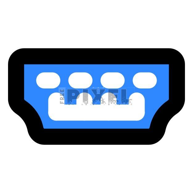 Free Svg - USB Connector Icon | FreePixel.com