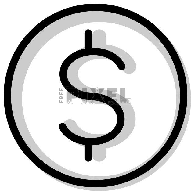 Free Svg - Dollar Sign Icon | FreePixel.com