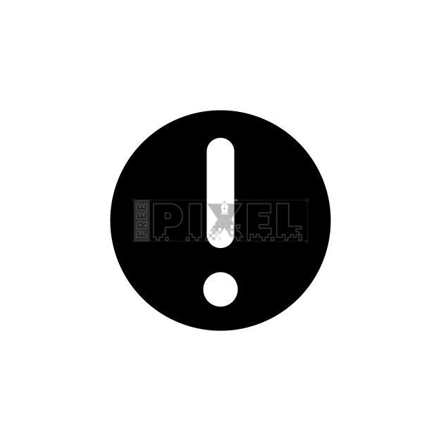 Exclamation Mark Icon Svg