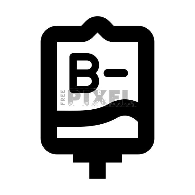 Free - Blood Type B Icon | FreePixel.com