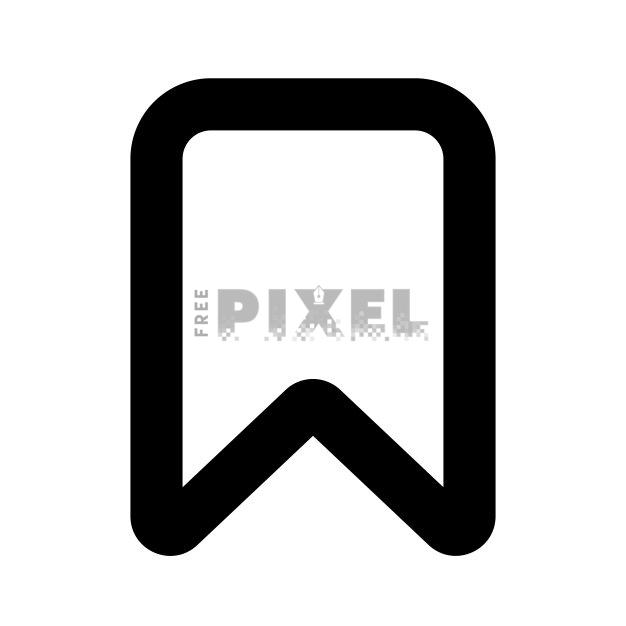 Free - Bookmark Icon | FreePixel.com