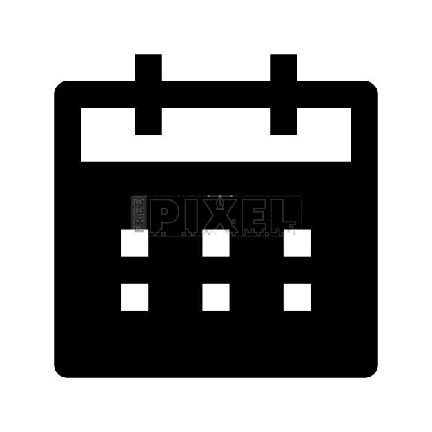 Free Svg - Calendar Icon | FreePixel.com