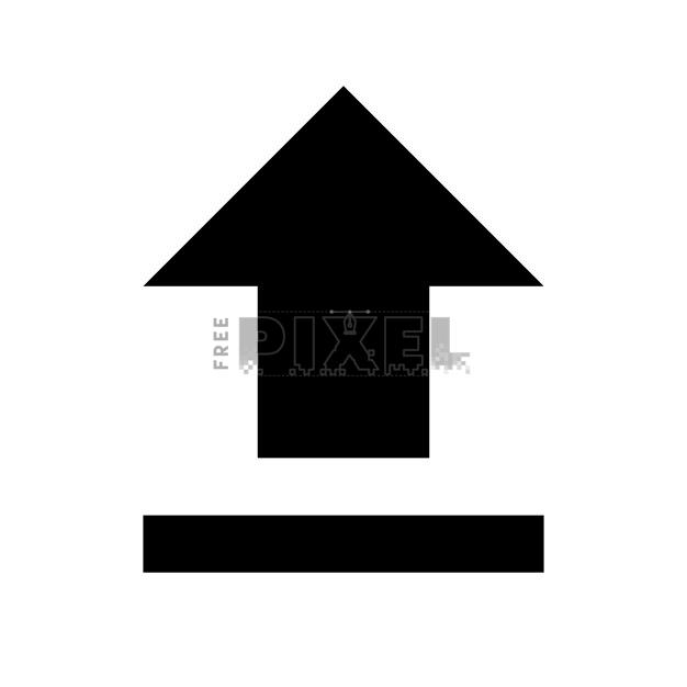 Free Svg - Upload Arrow Icon | FreePixel.com