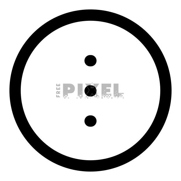 Free Svg - Three Dot Button | FreePixel.com