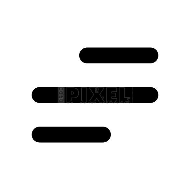 Free Svg - Horizontal Lines Icon | FreePixel.com