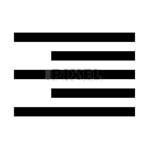 Free Svg - Three Horizontal Lines | FreePixel.com