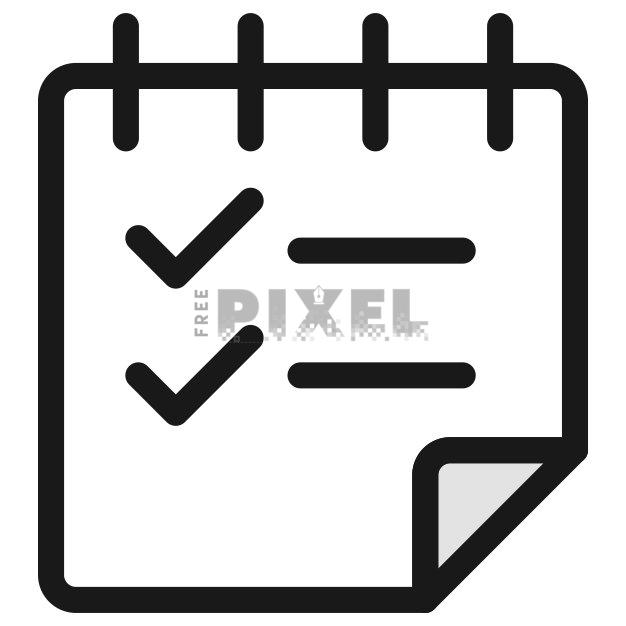 Free Svg - Checklist Icon | FreePixel.com