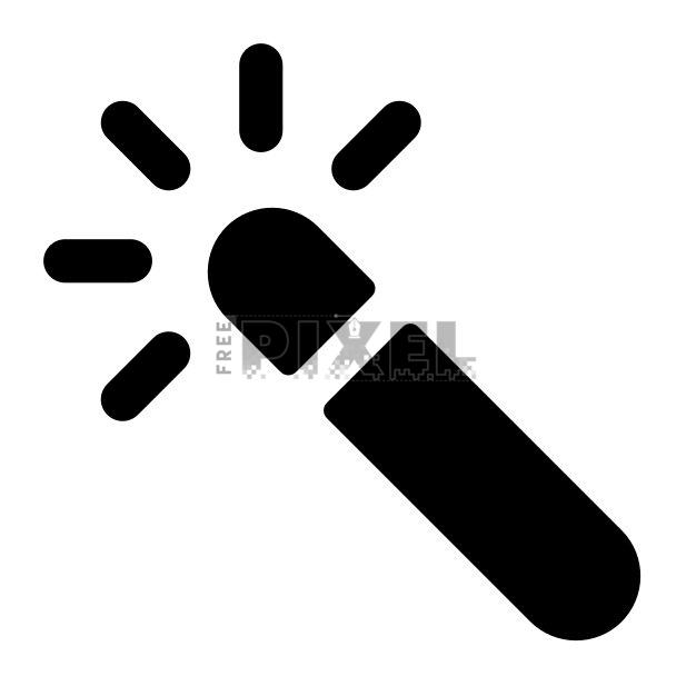 Free Svg - Flashlight Icon | FreePixel.com