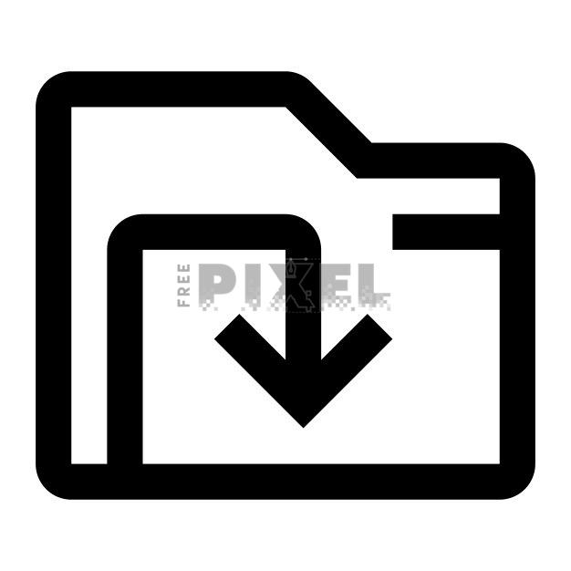 Free - Download Folder Icon | FreePixel.com