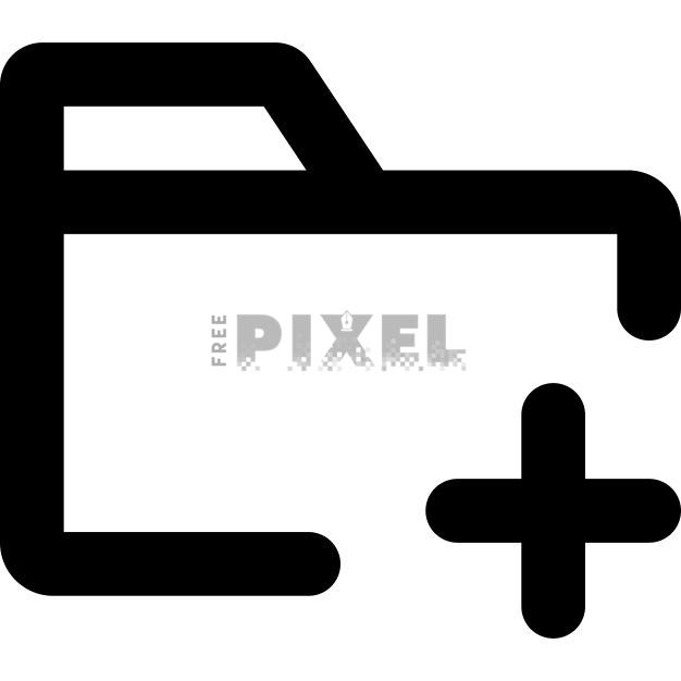 Free Svg - Add Folder Icon | FreePixel.com