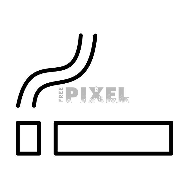 Free Svg - Cigarette Smoke Icon
