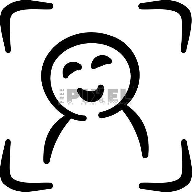 Free Svg - Smiling Person Icon | FreePixel.com