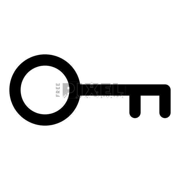 Free Svg - Key Icon | FreePixel.com