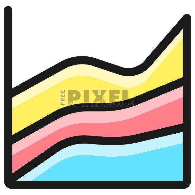 Free Svg - Line Graph Icon | FreePixel.com