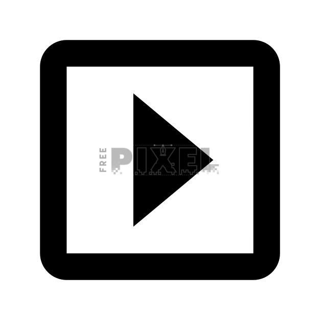 Free Svg - Play Button Icon | FreePixel.com