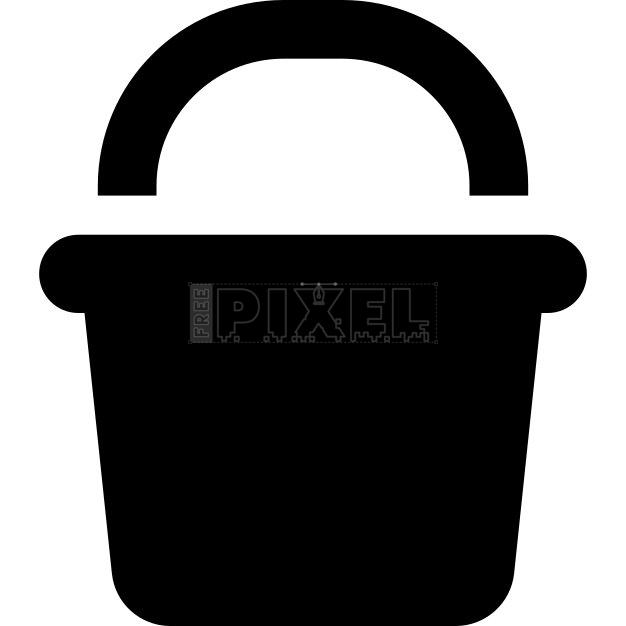 Free Svg - Bucket Icon | FreePixel.com