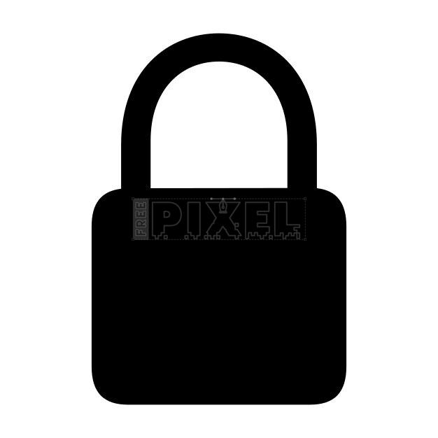 Free Svg - Padlock Icon | FreePixel.com