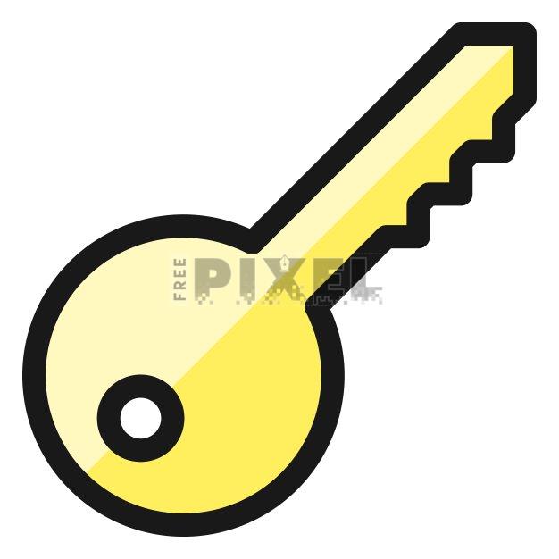 Free Svg - Key Icon | FreePixel.com