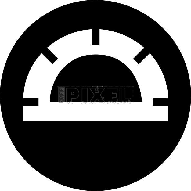 Free Svg - Speedometer Icon | FreePixel.com