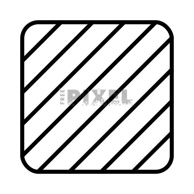 Free Svg - Diagonal Stripes Icon | FreePixel.com