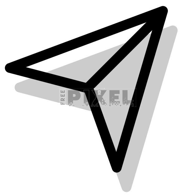 Free Svg - 3D Triangle Icon | FreePixel.com