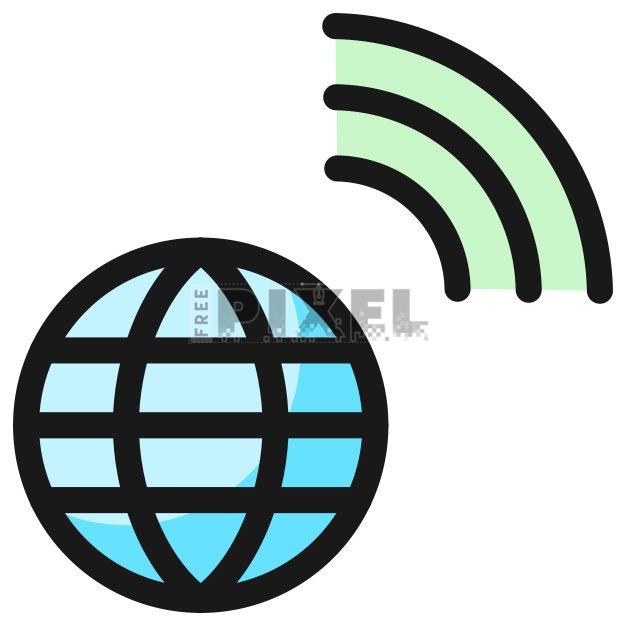 Free Svg - Global Network Connection | FreePixel.com