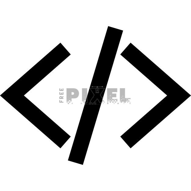 Free Svg - Code Symbol | FreePixel.com