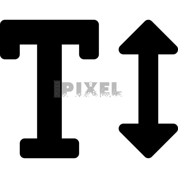 Free - Text Resize Icon | FreePixel.com
