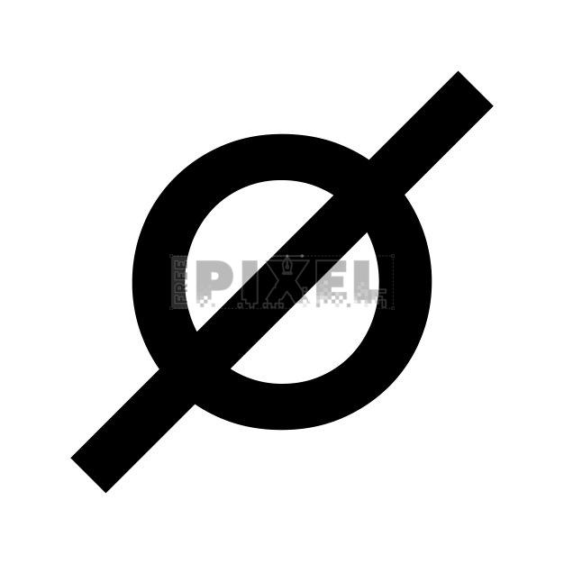 Free Svg - Not Allowed Symbol | FreePixel.com