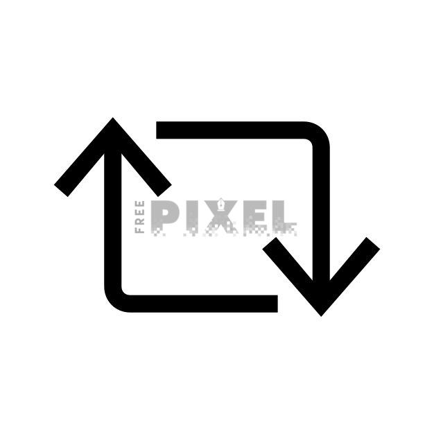 Free Svg - Refresh And Repeat Icon | FreePixel.com