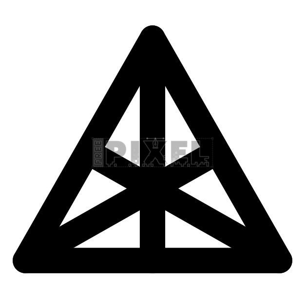 Free Svg - Warning Triangle Icon | FreePixel.com