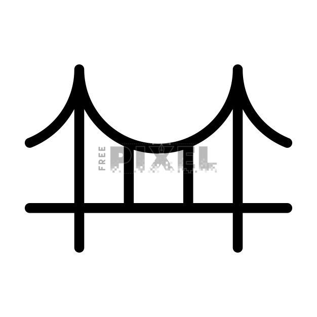 Bridge Icon Svg