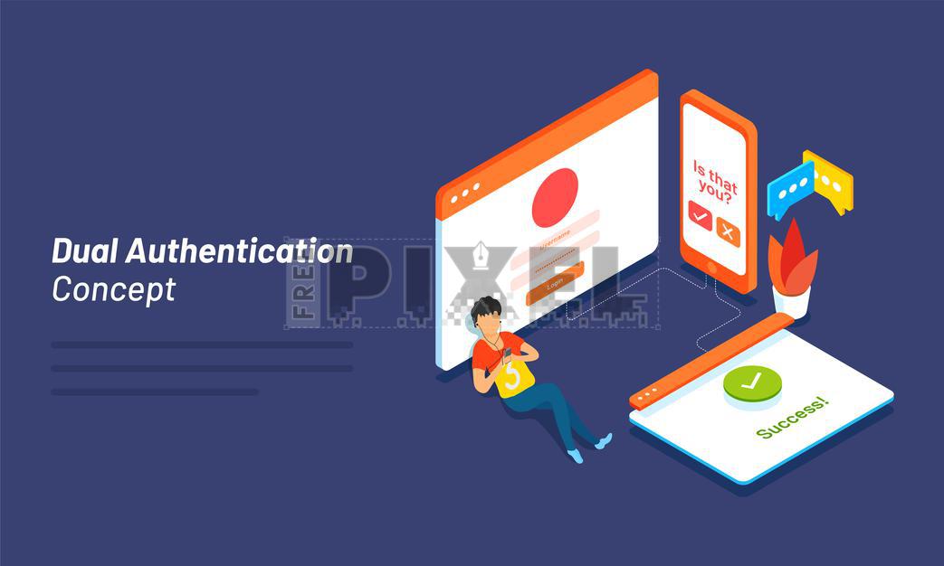 Free Vectors - Dual Authentication Concept Based Isometric Design With ...