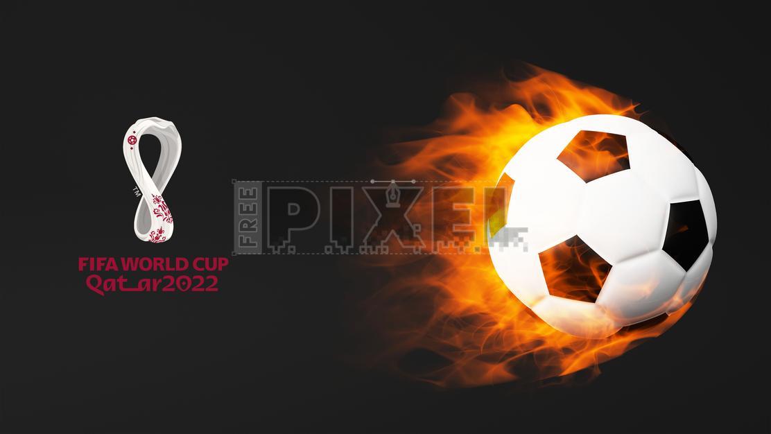 Free 3D Images - FIFA World Cup Qatar 2022 Logo With 3D Render Of ...