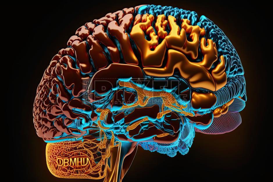Free Illustrations - Quantum Computing Humanoid Brain With Neural Web ...