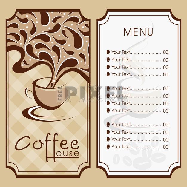Free Vectors - Restaurant Menu Card Design. | FreePixel.com