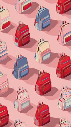 Free Illustrations - Illustration Of Brown Leather Backpack ...