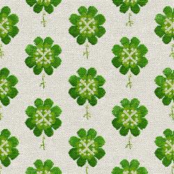 Free Illustrations - Green Clover Pattern On White Background ...
