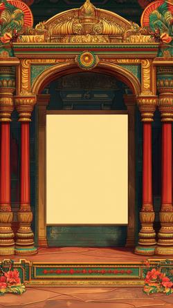 Free Illustrations - Illustration Of Indian Wedding Mandap. | FreePixel.com