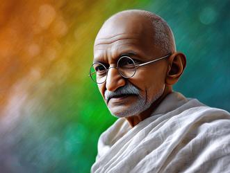Free Illustrations - Happy Gandhi Jayanti Celebration With Mahatma ...