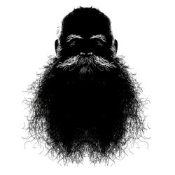 Free Illustrations - Illustration Of Beard With Mustache. | FreePixel.com