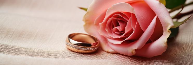 Free Photos - Rose Gold Wedding Ring Isolated Photo, Symbol Of