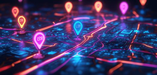 Free Photos - Neon Map Pins On A City Map | FreePixel.com