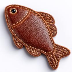 Free Photos - Fish-Shaped Leather Keychain | FreePixel.com