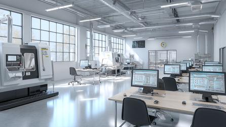 Free Photos - Computer Lab With White Desks And Chairs | FreePixel.com