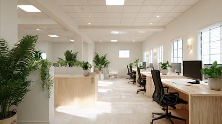 Free Photos - Modern Office Space With Computers | FreePixel.com