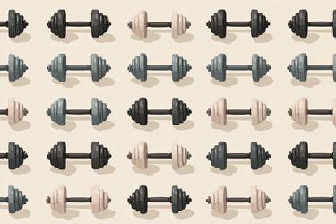 Free Illustrations - Dumbbell Pattern Background | FreePixel.com