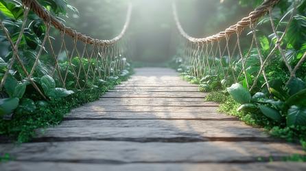 Free Photos - Treehouse Bridge In The Forest | FreePixel.com